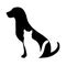 Dog and cat illustration veterinary icon. grouped for easy editing.