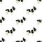 Dog collection French Bulldog Seamless pattern