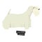 Dog collection Sealyham Terrier Geometric style object