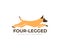 Dog, doggy, jumping dog, logo design. Animal, pet, dog training and dog handler, vector design