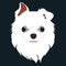 Dog face icon