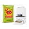 Dog Food Bag Packages Designnear Automatic Electronic Digital Pet Dry Food Storage Meal Feeder Dispenser. 3d Rendering