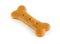 Dog food biscuit shaped like bones