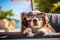 Dog funny vacation holiday beach pet sunglasses puppy animal glasses summer