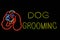 Dog Grooming Neon Sign