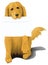 dog hold letter animal vector illustration transparent background