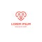 Dog lover, pet care, pet shop vector logo icon template