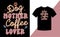 Dog mother coffee lover, Mother\\\'s day Retro t-shirt design.