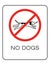 Dog owner sign