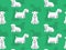 Dog Sealyham Terrier Background Seamless Wallpaper