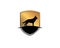 Dog security k9 logo