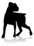 Dog Silhouette Pet Animal