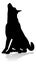 Dog Silhouette Pet Animal