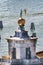 Dogana di Mare Customs House Fortune Statue Venice Italy