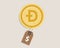 Doge coin price value money gold currency finance