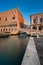 Doge Palace Illuminated by Rising Sun at Sunrise, Venice