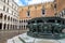 Doge`s Palace or Palazzo Ducale, Venice, Italy. It is a famous landmark of Venice. Panoramic view of courtyard of old Doge`s