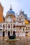 Doges palace courtyard, Venice, Italy