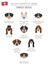 Dogs by country of origin. Swiss dog breeds. Infographic template