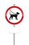 Dogs On Leash Sign