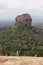 Dogs and monkeys enjoying Sigiriya - The Lion Rock-, as seen fro