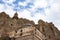 Dogubayazit, Turkey, Middle East, aerial view, mosque, castle, Eski Bayezid Cami, landscape, mountain, rocks, ruin, old ruins