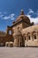 Dogubayazit, Turkey, Middle East, Ishak Pasha Palace, courtyard, tomb, mosque, minaret, decorations, architecture, ancient