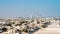 Doha city bird view during the day time , onaiza residential area