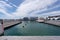 Doha, Qatar - March 18, 2023: Mina district is a newest tourism spots located at the Old Doha Port, Qatar.