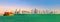 Doha skyline and dhow