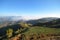 Doi Angkhang mountain chiangmai Thailand strawberry field