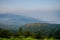 Doi Inthanon and morning mist, mountain in Thailand