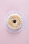 Doily colorful donuts