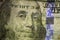 Dolar shone on both sides. Dolar closeup