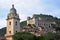 Dolceacqua, Liguria, Italy 06-08-2023- The ancient medieval village of Dolceacqua and the Doria Castle in the Ligurian hinterland