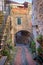 Dolceacqua ligurian Region, Northern Italy: old city view. Color image