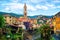 Dolcedo, picturesque medieval town in Liguria, Italy