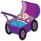 Doll in Baby Carriage