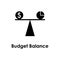 dollar, chart, budget balance icon. One of the business collection icons for websites, web design, mobile app