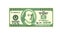 Dollar currency banknote