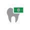 Dollar and invoice icon. Element of Dental Care icon for mobile concept and web apps. Detailed Dollar and invoice icon can be used