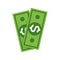 Dollar money icon. Cash sign bill symbol flat payment, dollar currency icon