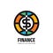 Dollar money token - concept logo design. Finance success sign. Vector illustration.