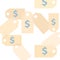 Dollar Price Tag Background