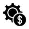 Dollar Setting glyphs icon