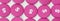 Dollar sign with white lettering on pink buttons lined up in panorama format as banner for business and finance aspects