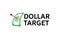 Dollar Target Arrow Logo Design Illustration