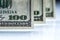 Dollars banknotes. American Dollars Cash Money. One Hundred Dollar Banknotes