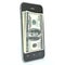 Dollars inside smart phone 3d concept