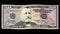 Dollars note with animated President Grant